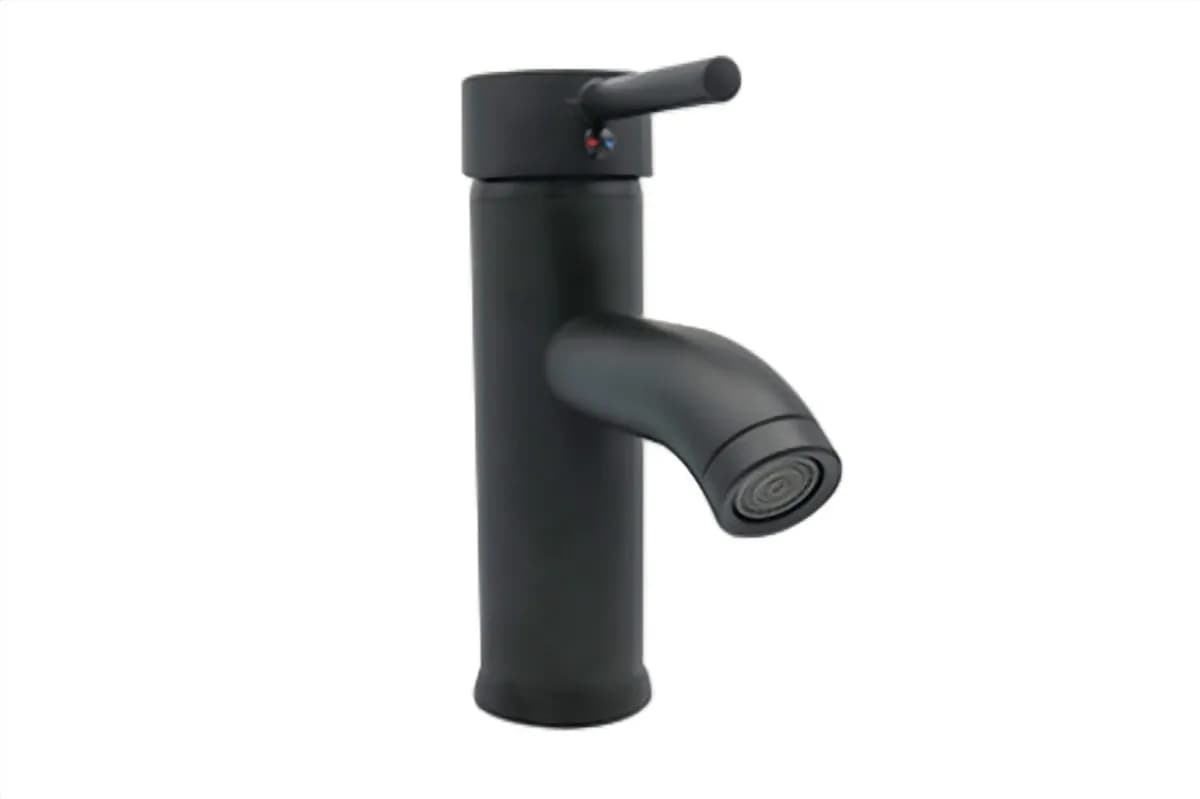 Monomando para Lavabo Negro MEER - MZM4116