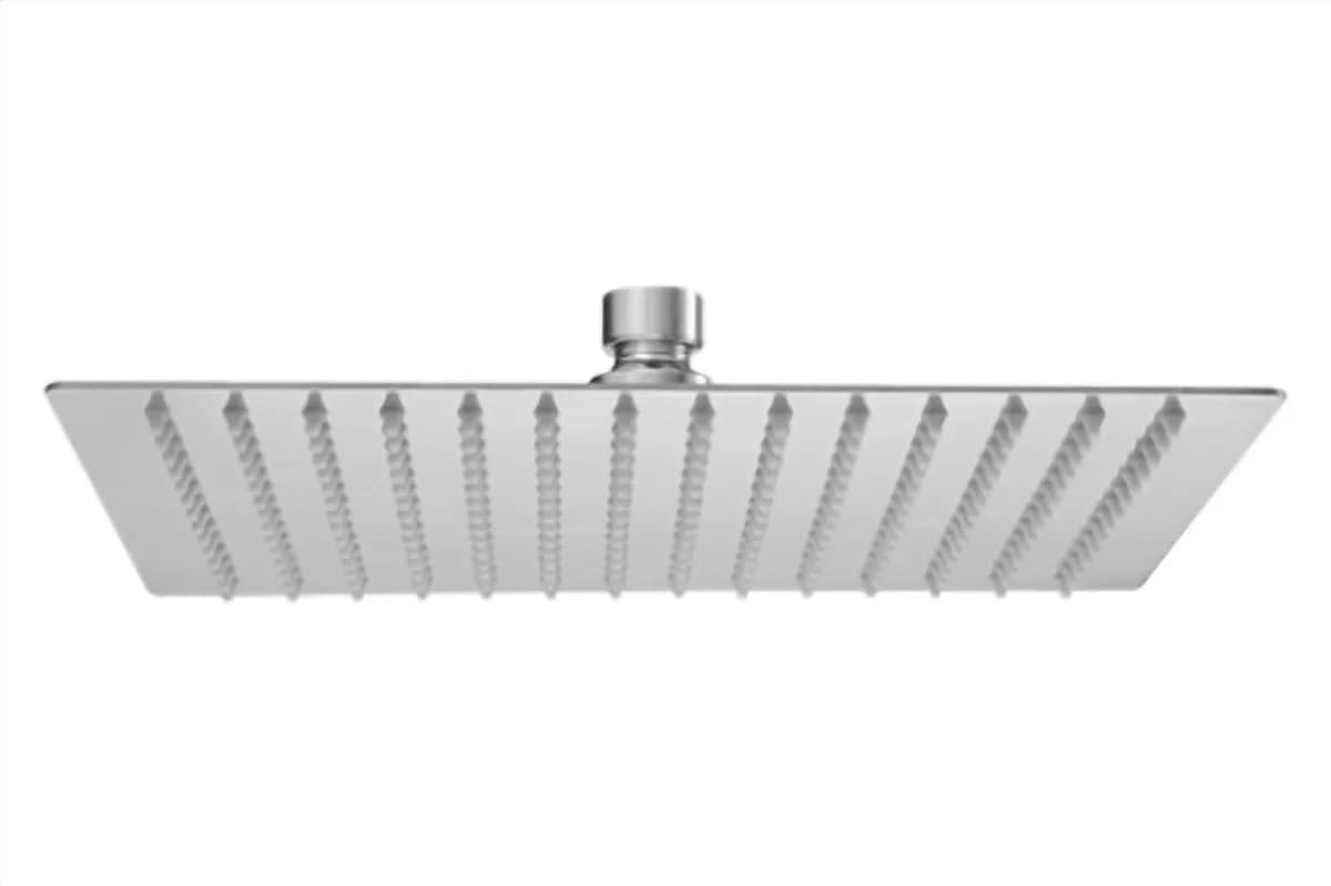 Regadera Cuadrada 8" de Acero Inoxidable Deluxe MEER - RC11
