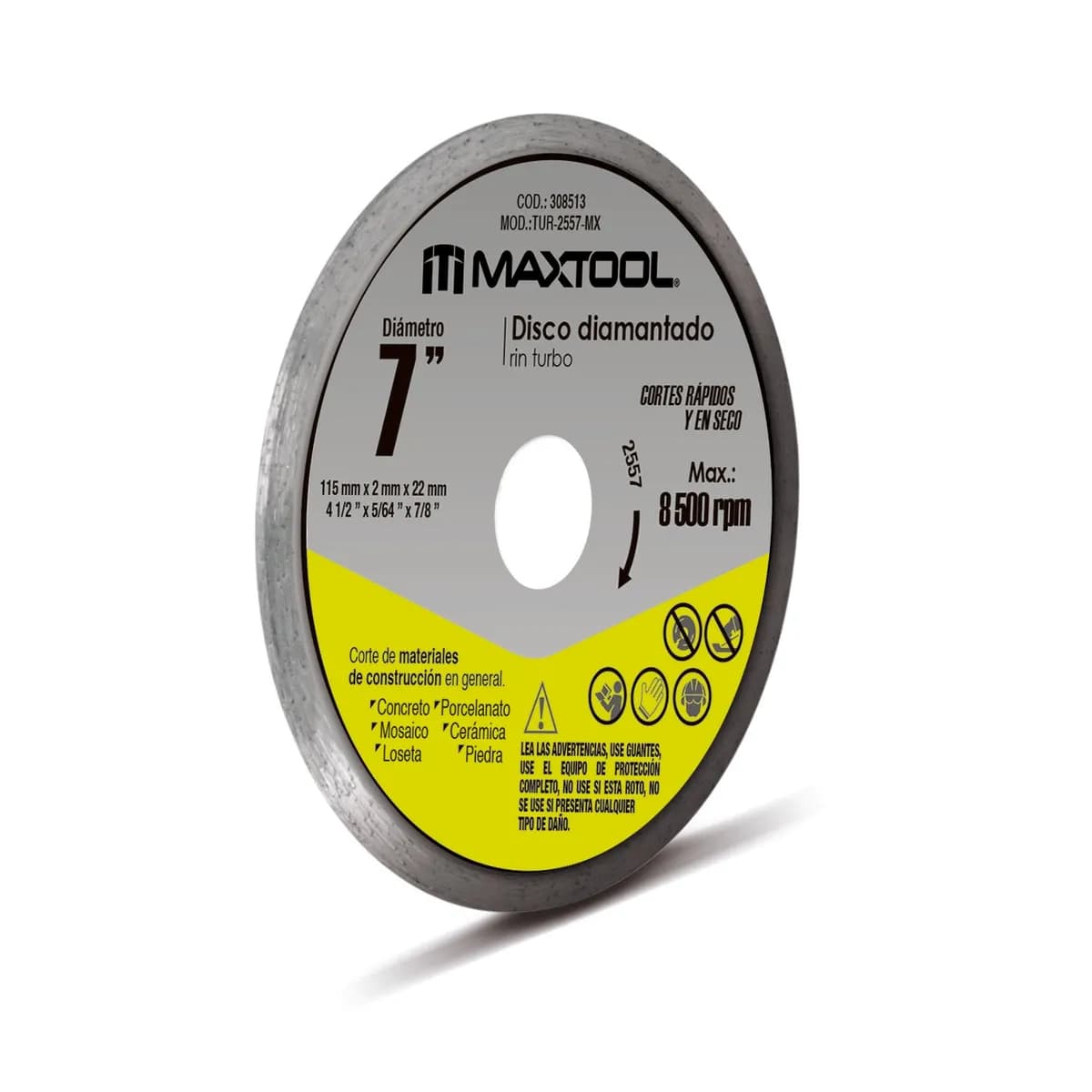 Disco de Diamante Rin Continuo 4 1/2" AKSI - 308502