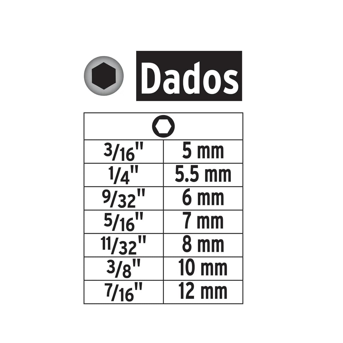 Juego de 14 Dados para Taladro Pretul - 12844