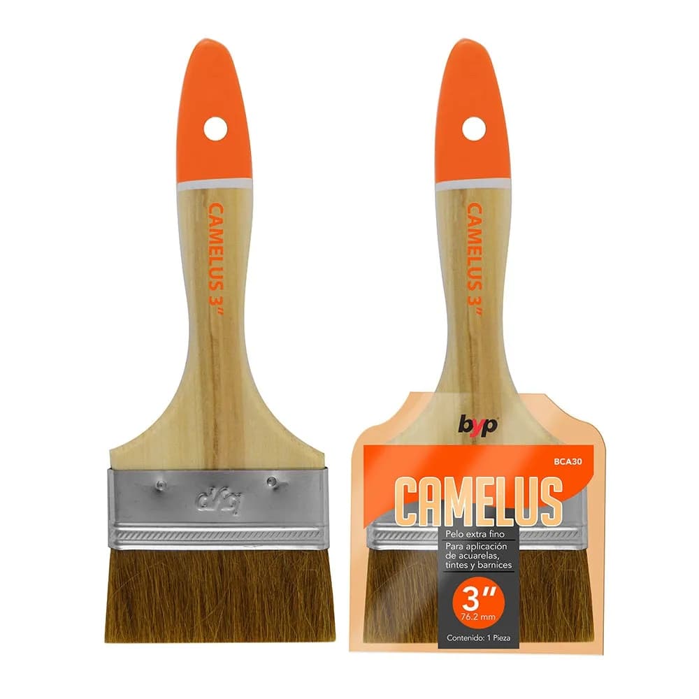 Brocha Camelus 3" BYP - BCA30