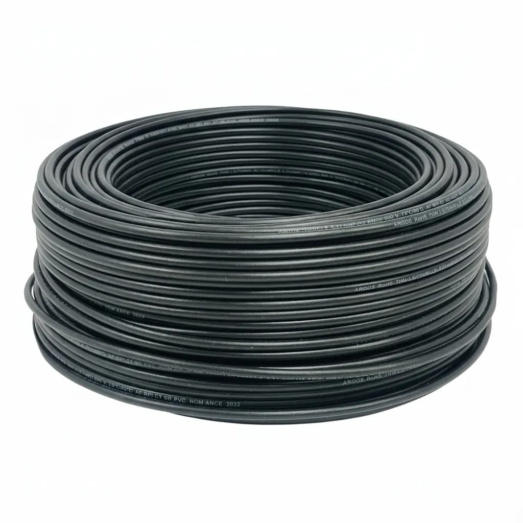 Cable THW Calibre 12 Negro Argos por Metro Certificado NOM