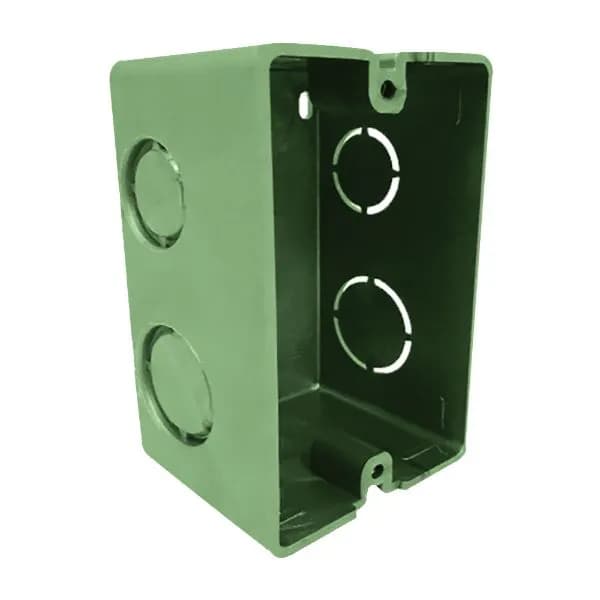 Chalupa PVC 1/2 4x2 Verde Argos CHPP013 Material Eléctrico