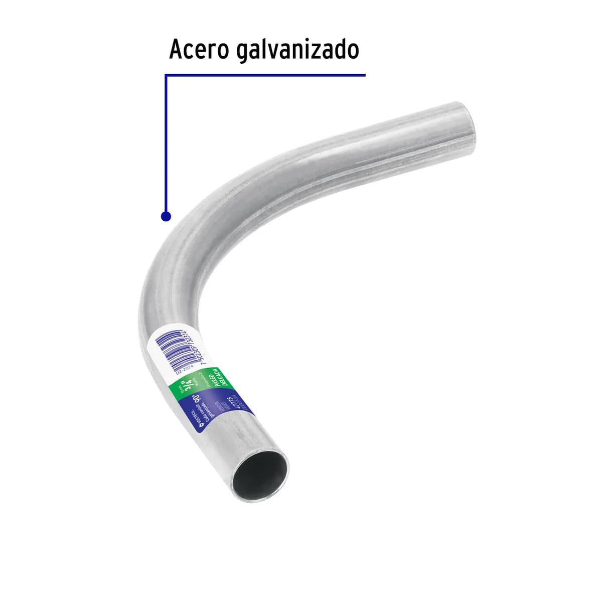 Codo Conduit 90° 3/4" Pared Delgada (1 mm) Truper - 47775