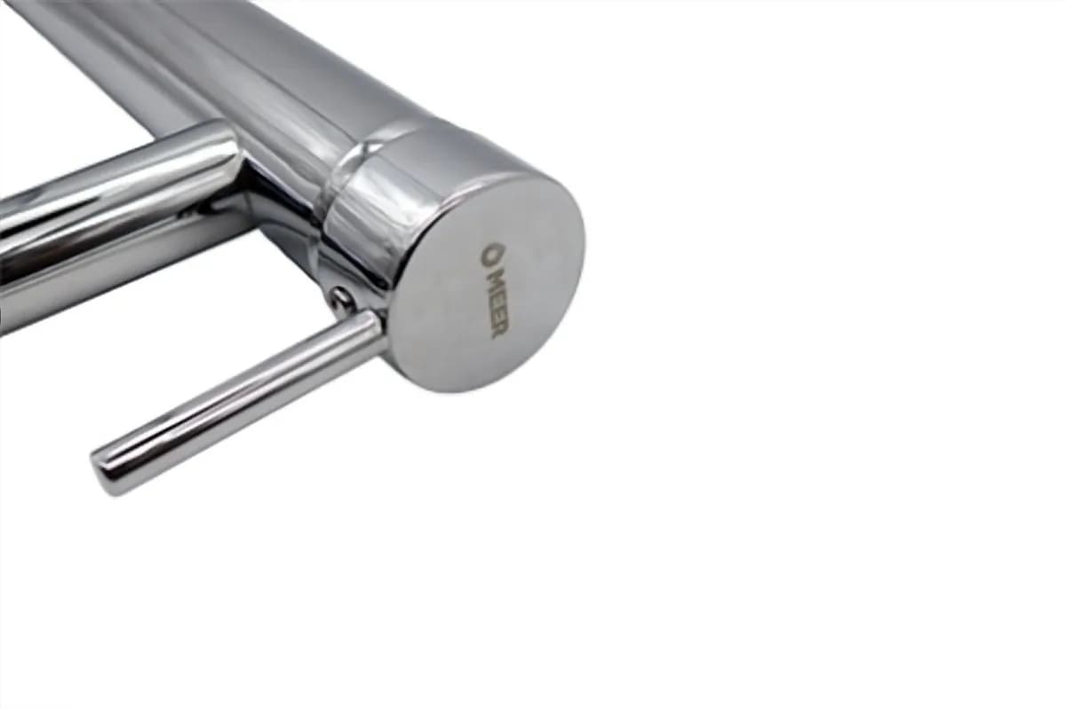 Monomando para Fregadero Cromo 30 cm MEER - MZM8108