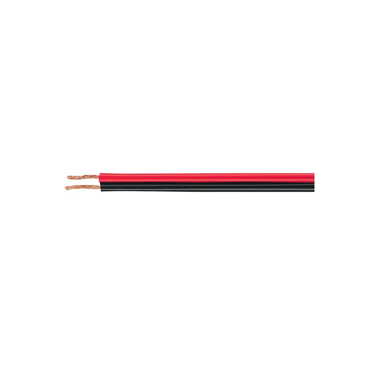 Cable Polarizado Bicolor para Bocina Calibre 18 Volteck - Tramo de 5 Metros