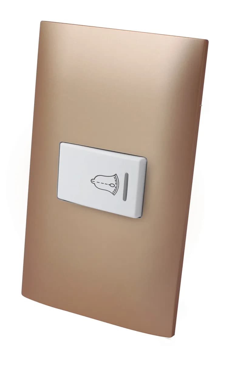Botón de Timbre de Tecla con Placa AKSI - 124853