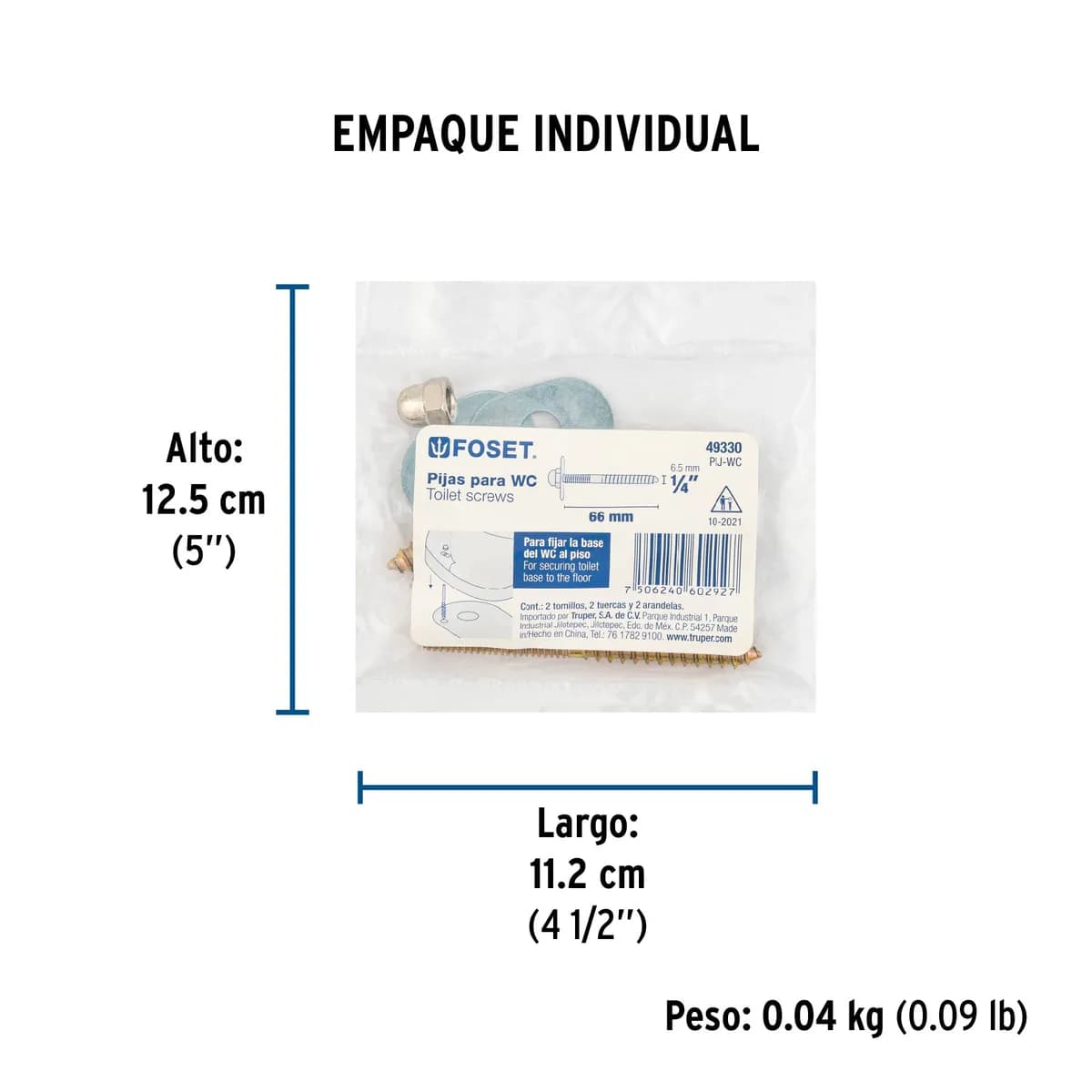 Pija para W.C. Foset - 49330