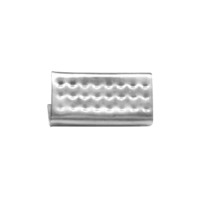 Sello para Fleje 1/2" Abierto Punteado Gimbel - Paquete de 100 Piezas