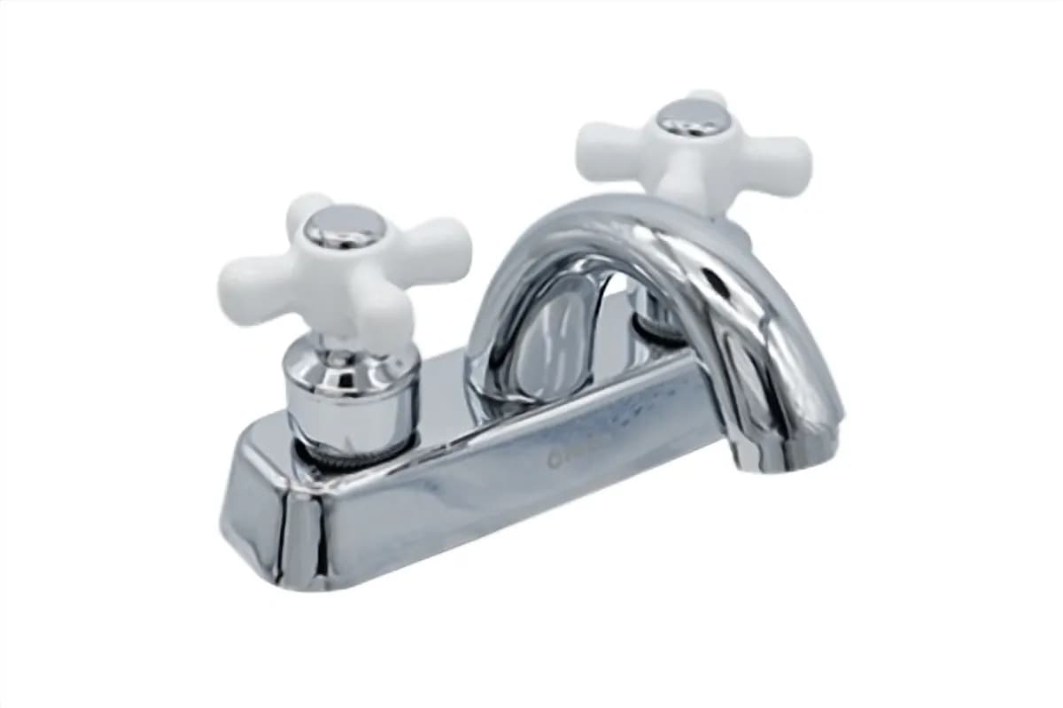 Mezcladora para Lavabo Cruceta Blanca MEER - MZL4114C