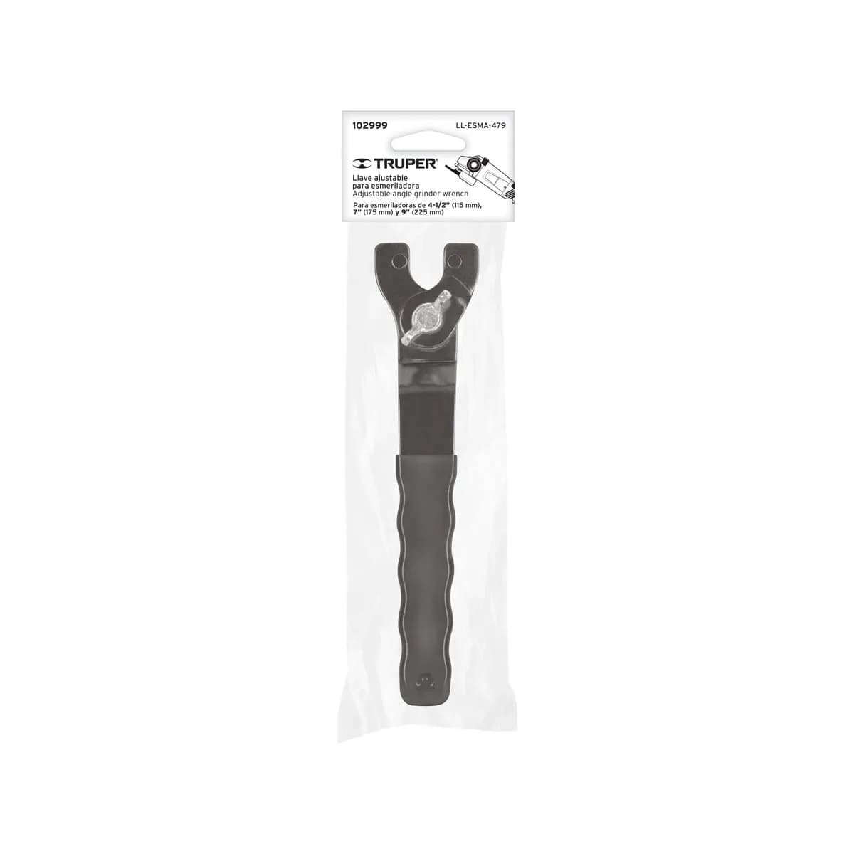 Llave de Repuesto Ajustable para Esmeril 4 1/2" Truper - 102999