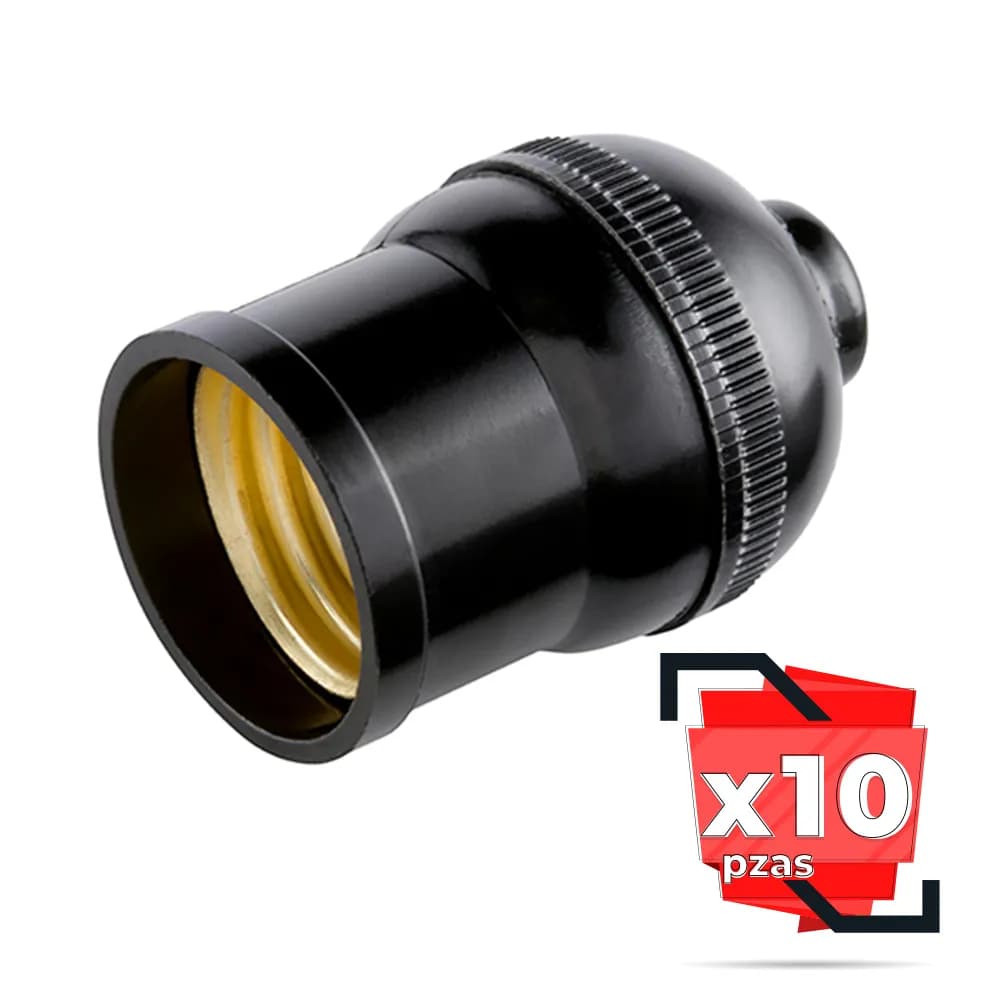 Portalámparas Sencillo de Baquelita E100 IUSA - 300162