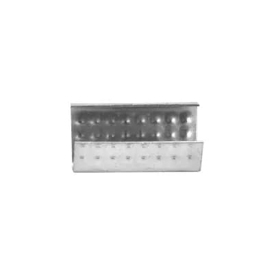Sello para Fleje 1/2" Abierto Punteado Gimbel - Paquete de 100 Piezas