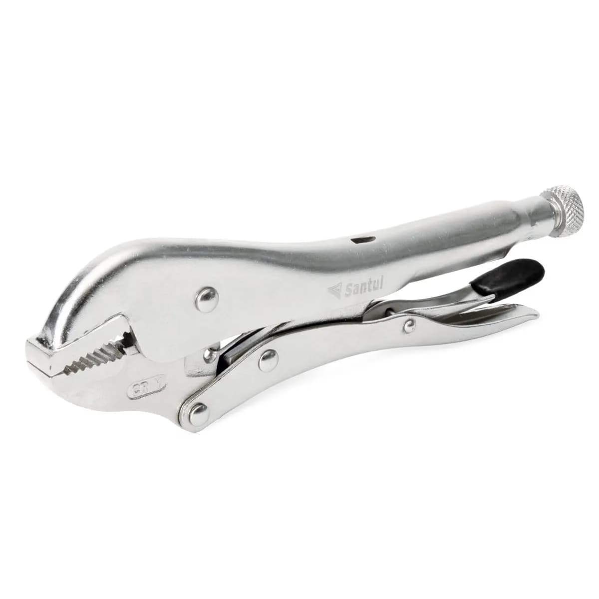 Pinza de Presión Profesional 10" con Mordaza Curva Santul - 7702