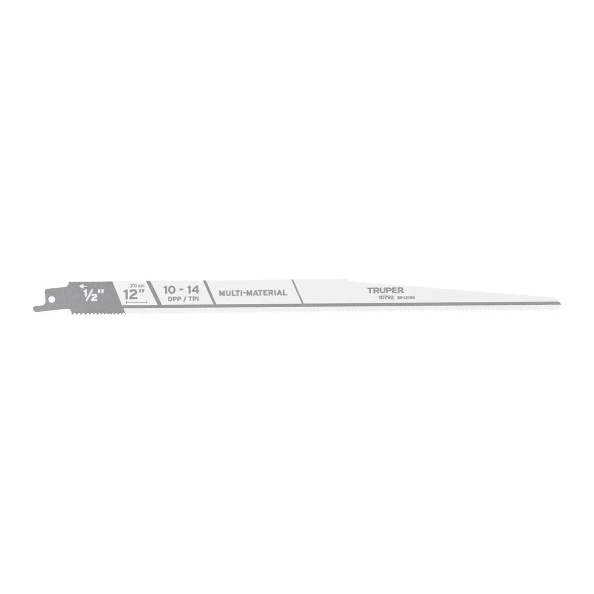 Segueta para Sierra Sable 12" 10-14 DPP SE-1214G Truper - 10792