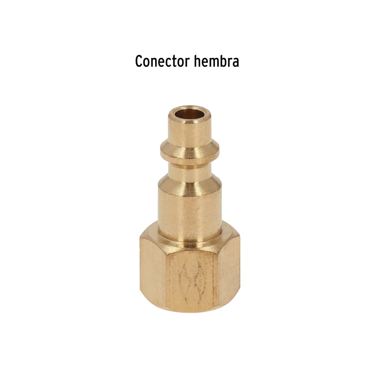 Conector Rápido de Latón Hembra 1/4" NPT Truper - 19082