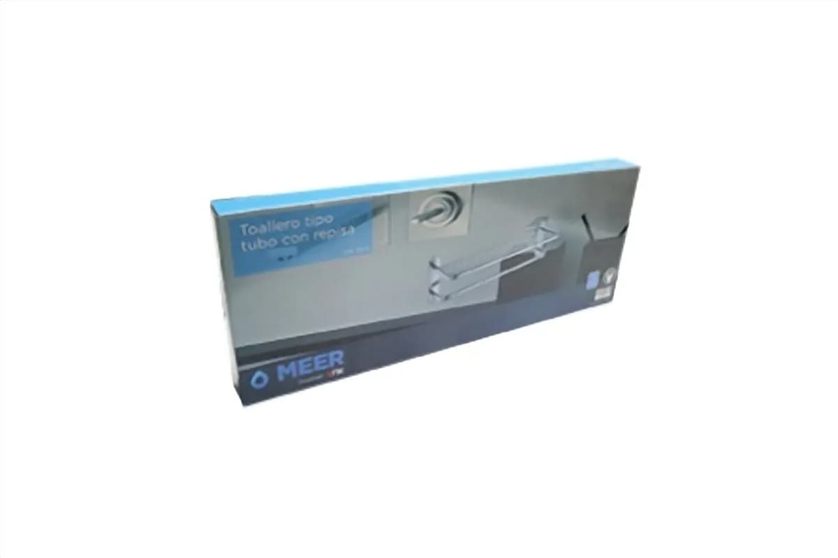 Toallero Tipo Tubo con Repisa MEER - TM-004