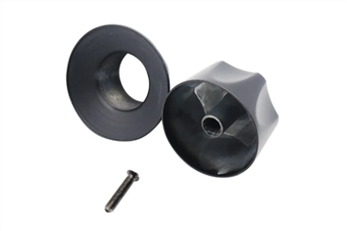 Juego de Manerales para Regadera Negro Mate MEER - MAN-005