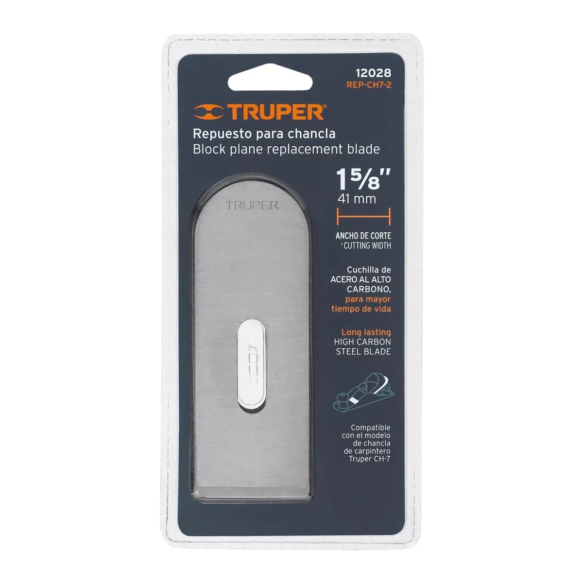 Repuesto de Cuchilla para Cepillo CH-7 Truper - 12028