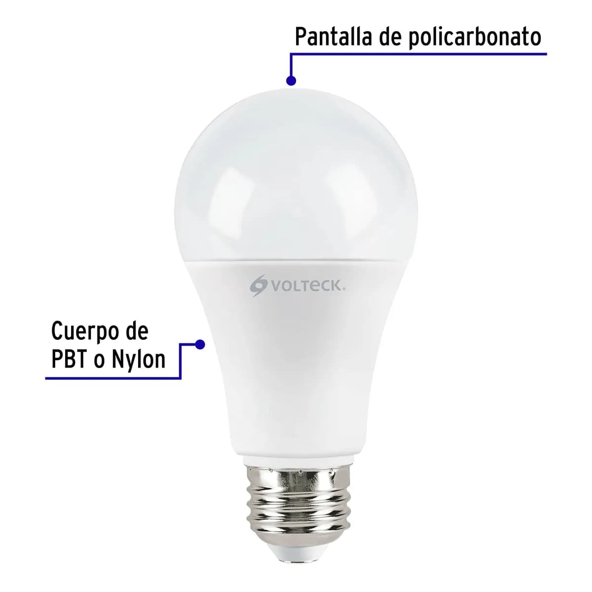Foco LED 18 W 6500 K 1900 lm Luz Blanca Volteck - 46222