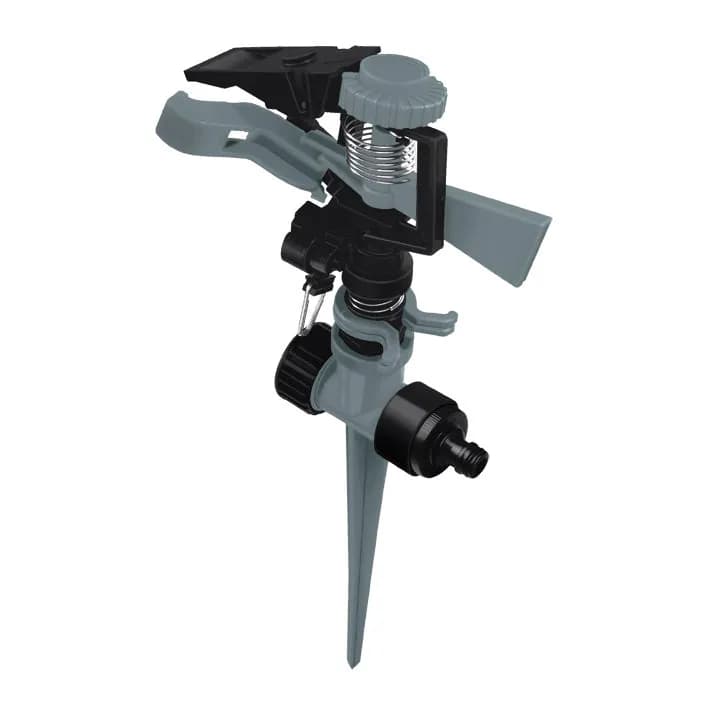 Aspersor de Plástico 11" con Estaca de Plástico 1 Vía AKSI - 300501
