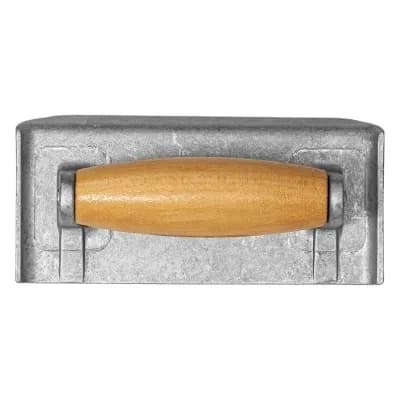 Volteador de Aluminio 75 x 150 mm con Mango de Madera Gimbel - 14LLANA007SM