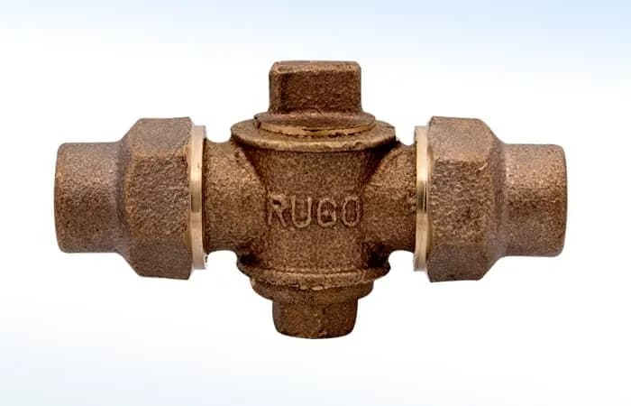 Válvula de Banqueta Fierro a Fierro 19 mm (3/4") Rugo - 87L3/4