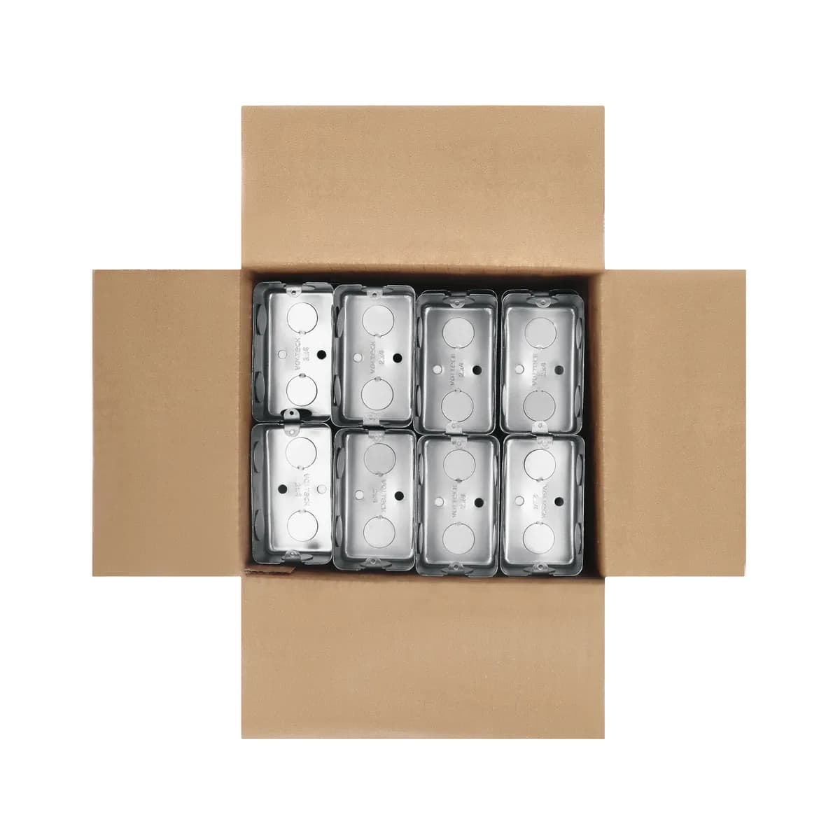 Chalupa 2" x 4" Plástica Volteck - 45005