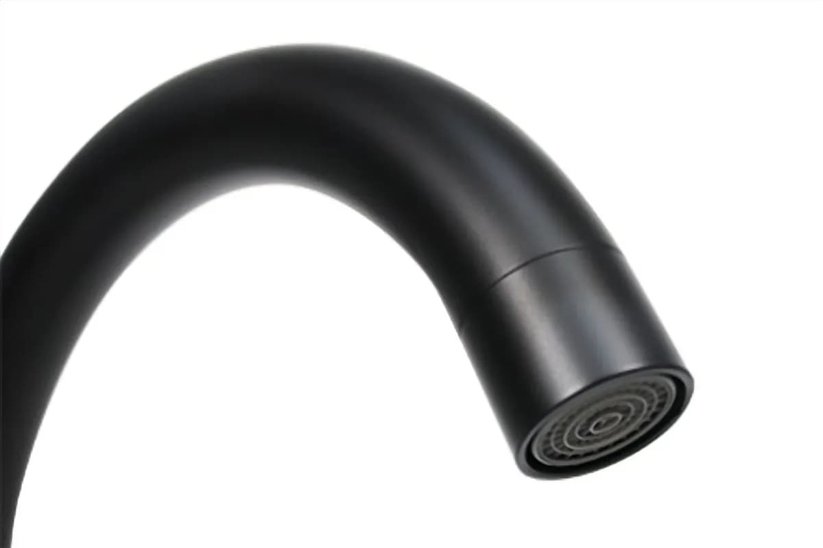 Monomando para Fregadero Negro MEER - MZM8112