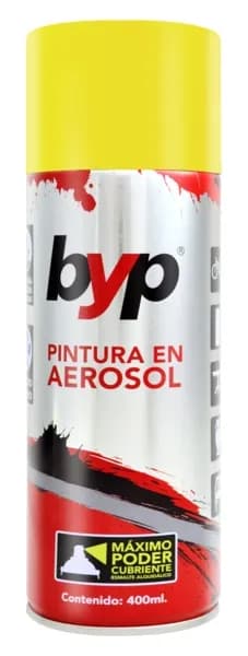Pintura en Aerosol Amarillo Fluorescente BYP - AAF