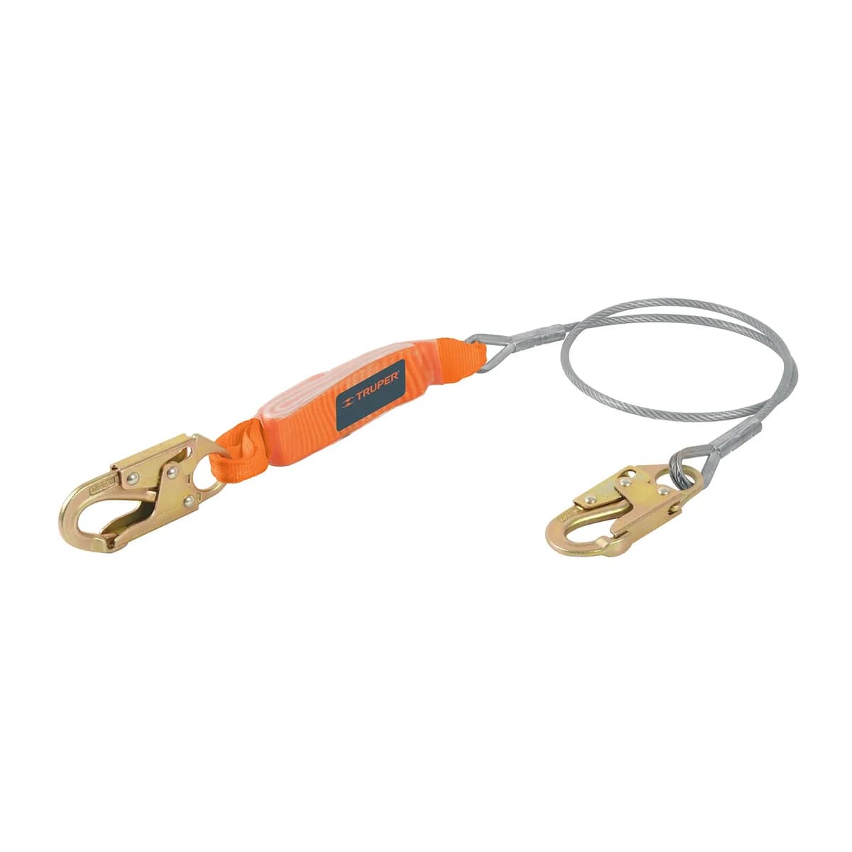 Línea de Vida con Absorbedor de Impacto en Cable de Acero Truper - 17039