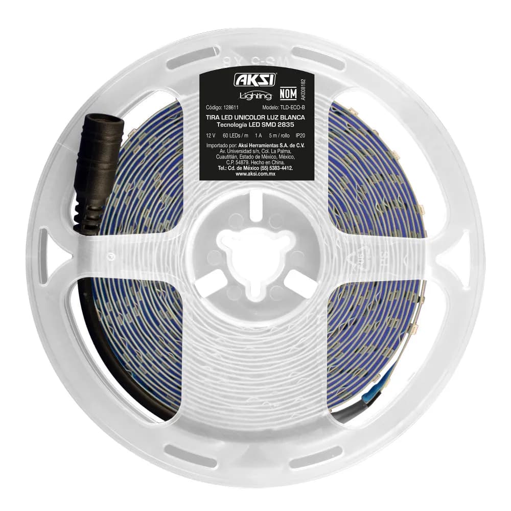 Tira LED para Interior Luz Blanca ECO AKSI - 128611