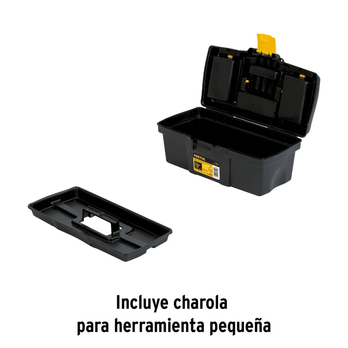 Caja para Herramientas 13" con Compartimentos Pretul - 20602