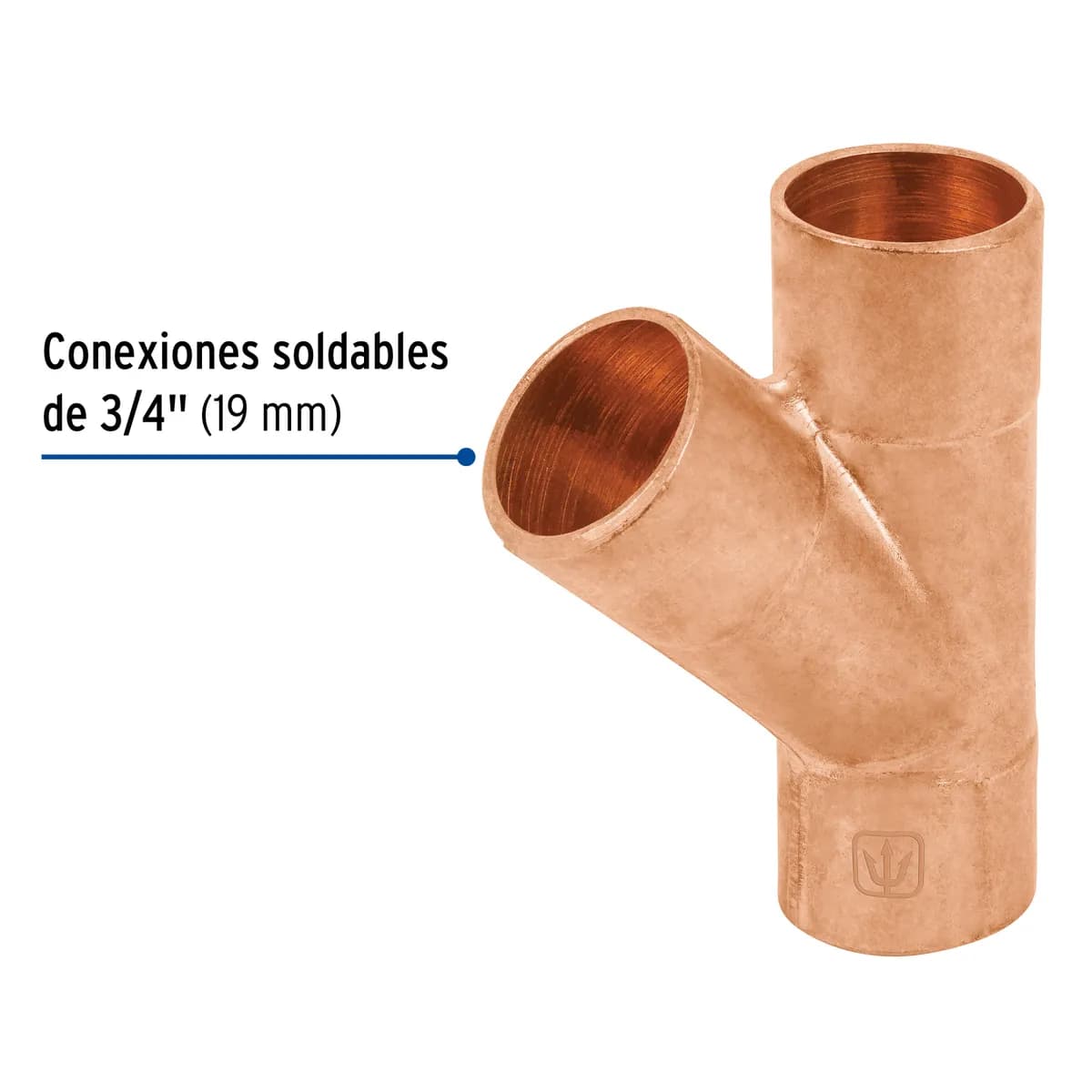 Yee de Cobre 3/4" Foset - 48893