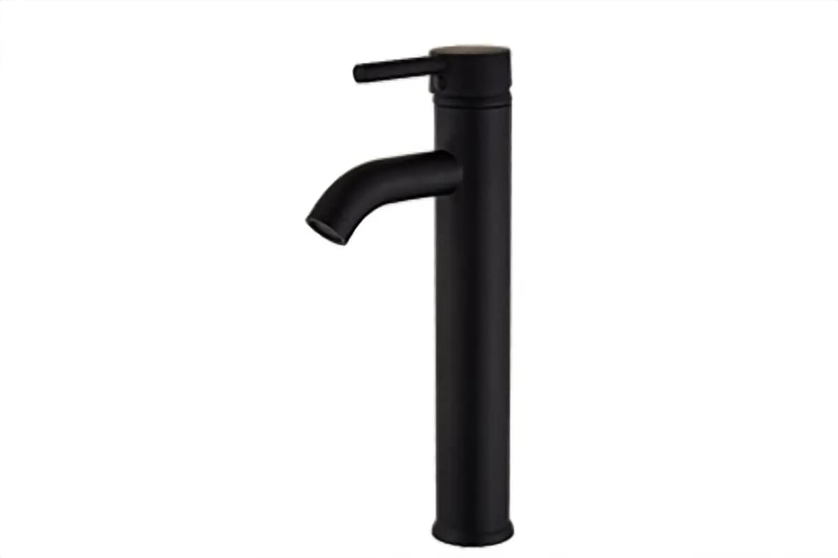 Monomando para Lavabo Negro 30 cm MEER - MZM4102