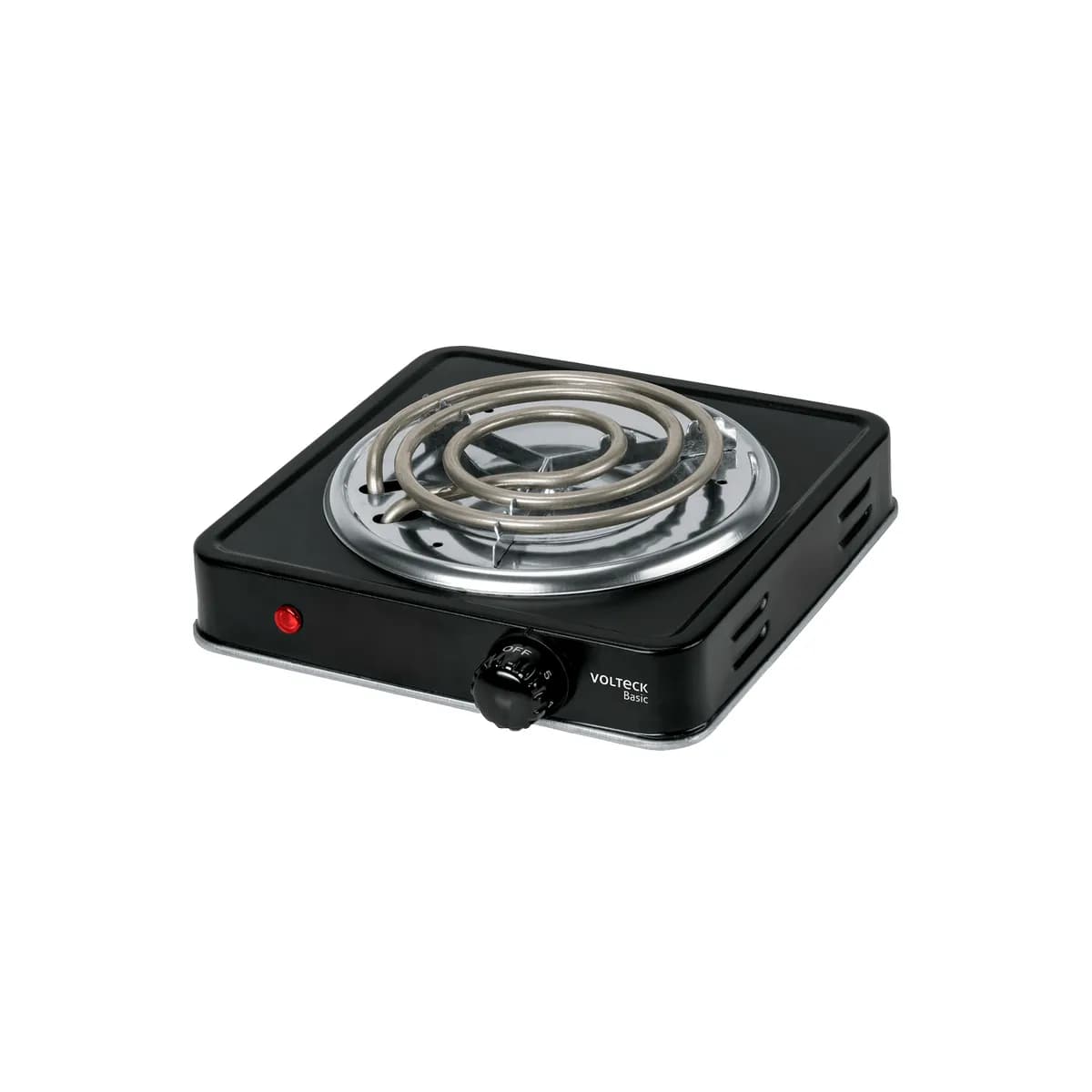 Parrilla Eléctrica 1 Quemador Negra Volteck - 26093