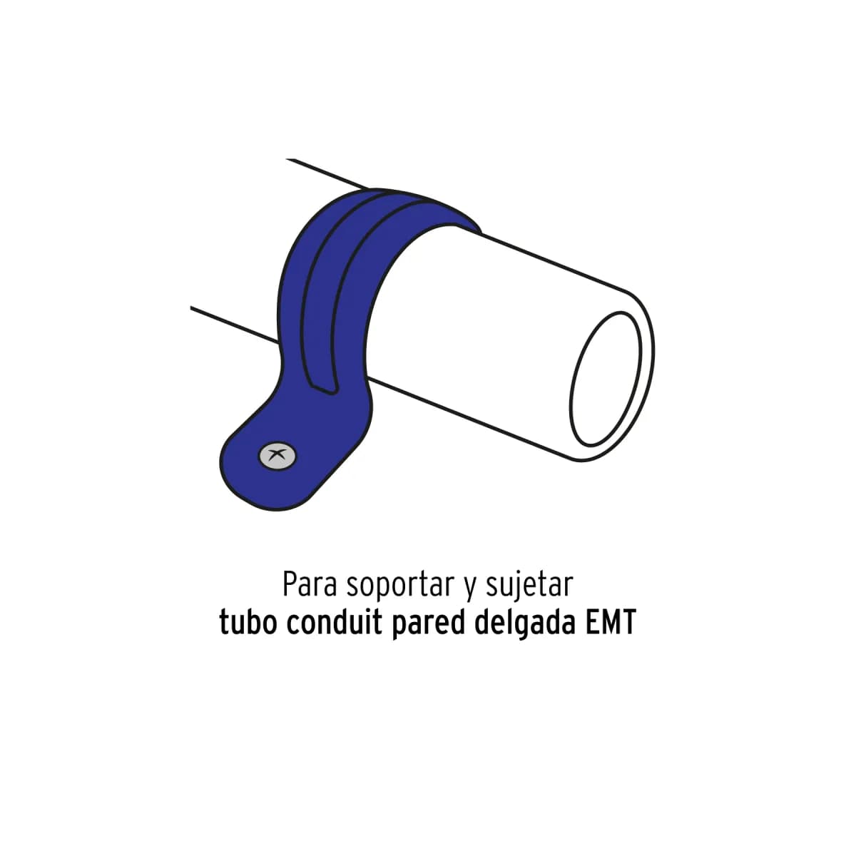 Abrazadera Tipo Uña 1/2" Volteck - 46920