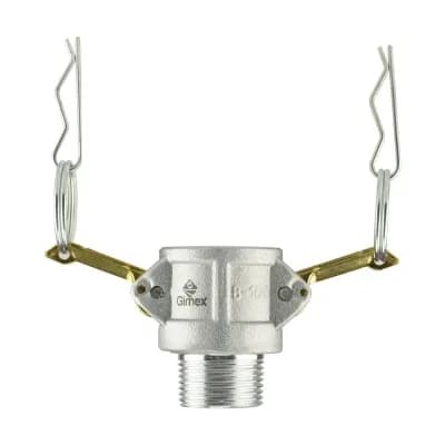 Conector Macho Cuerda NPT Tipo B 1" Gimbel - 15CONEX031CH