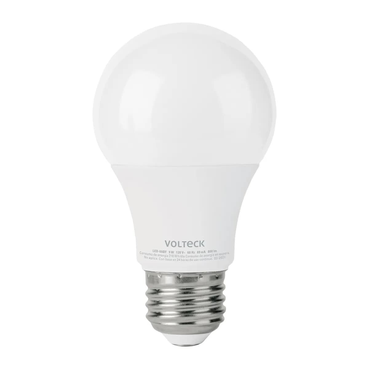 Foco LED 9 W (60 W) 6500 K Atenuable Luz Blanca Fría Volteck - 48297