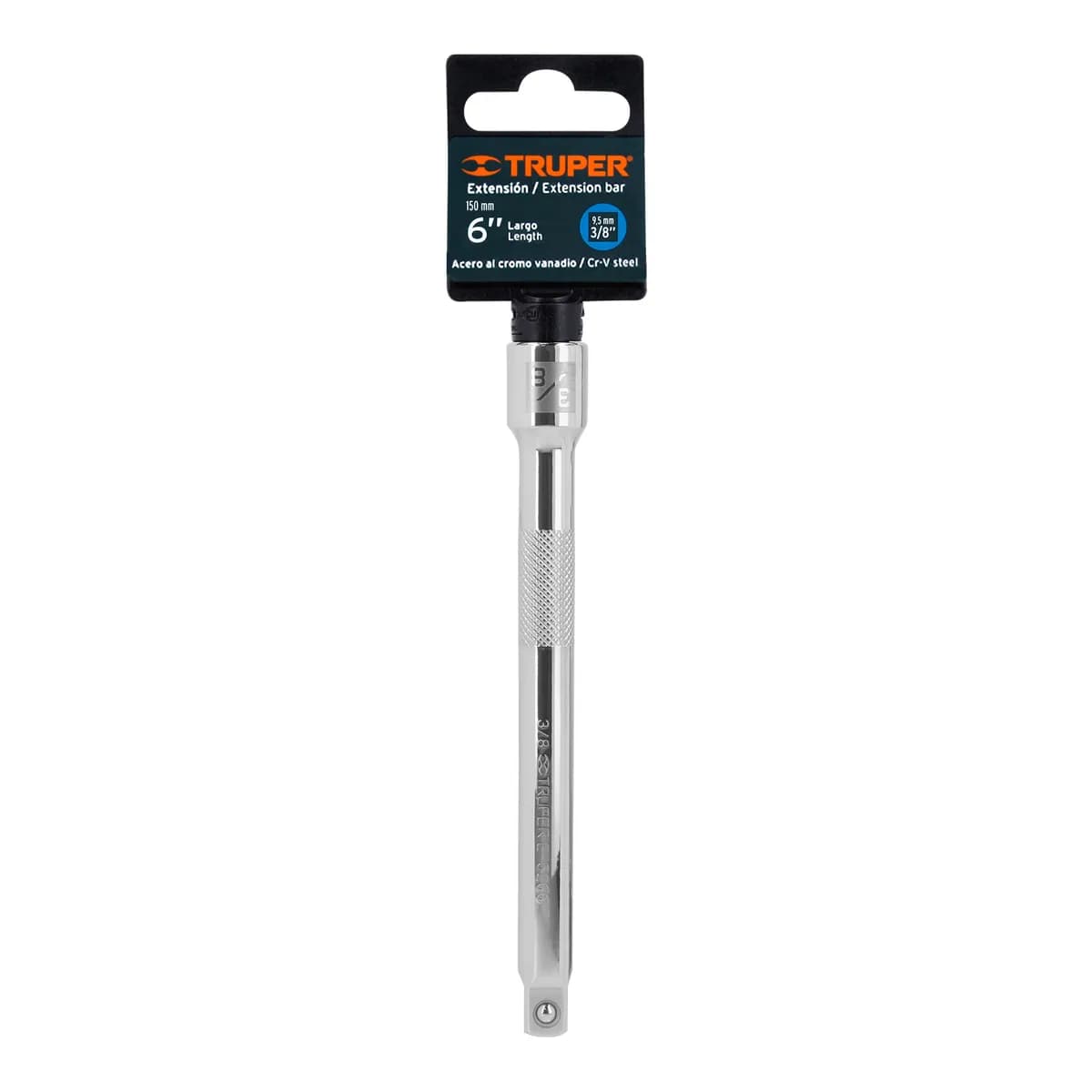 Extensión 3/8" x 6" para Matraca E-5266 Truper - 13916