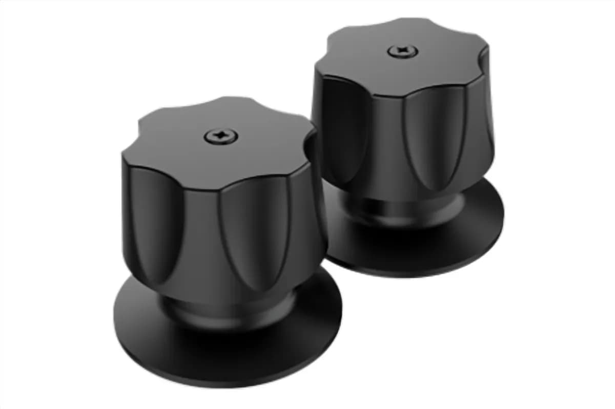 Juego de Manerales para Regadera Negro Mate MEER - MAN-005