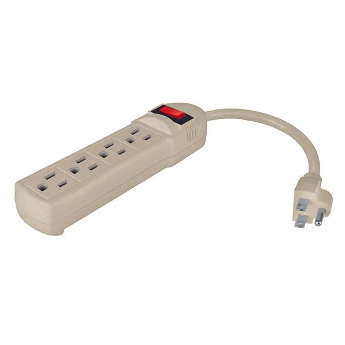 Barra Multicontacto de 6 Entradas 20 cm Calibre 16AWG AKSI - 118906