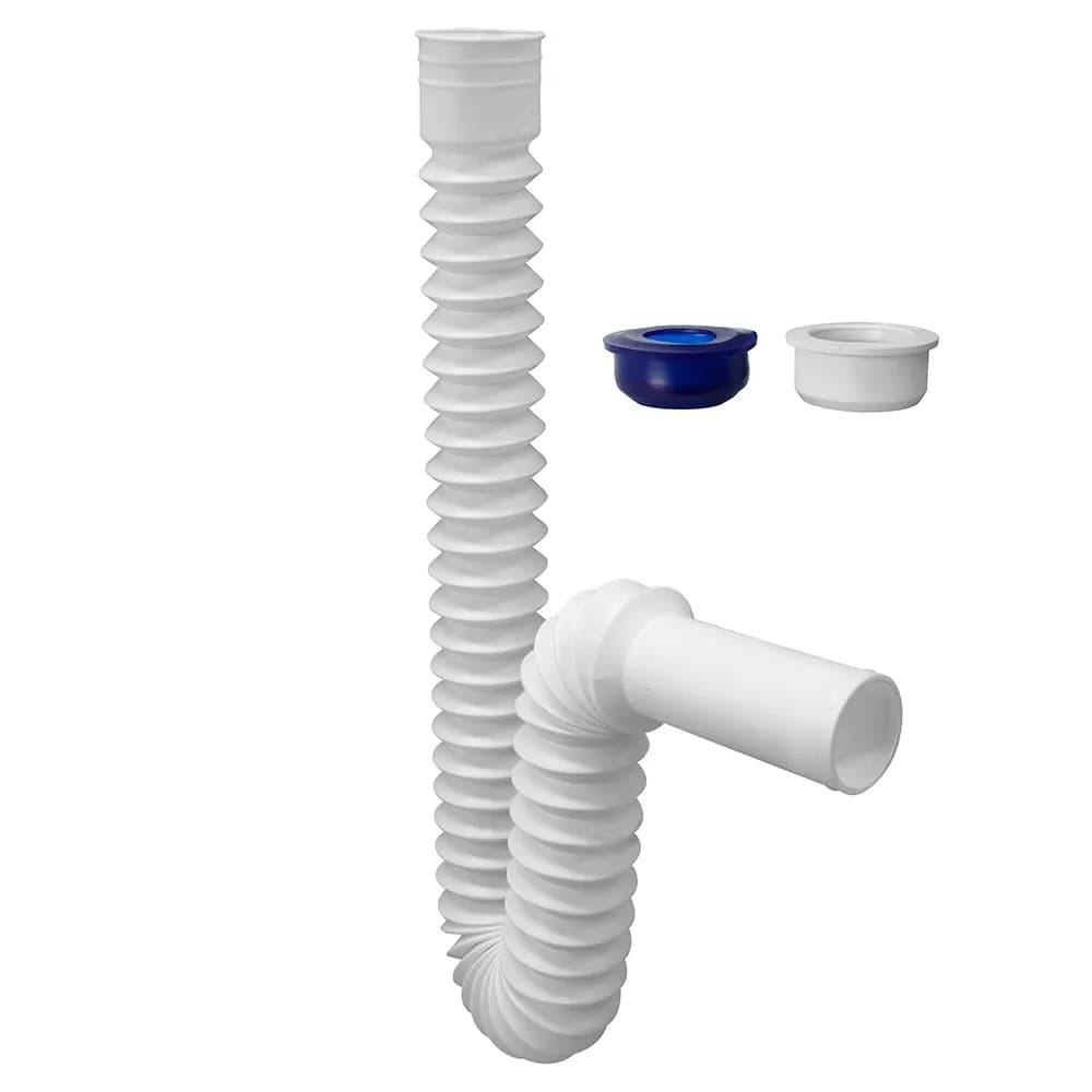 Trampa Flexible Universal con Chupón 1 1/2" y 1 1/4" 80 cm Fleximatic - FLE08