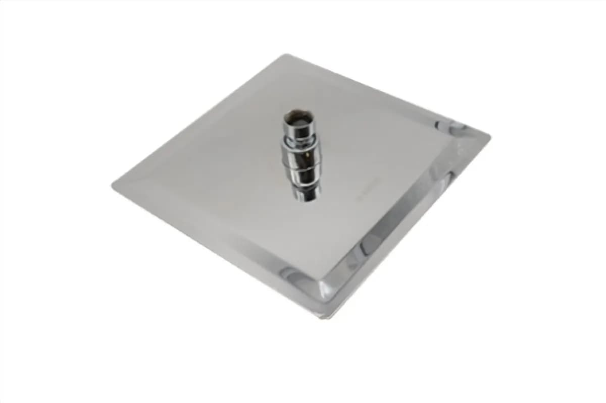 Regadera Cuadrada 8" de Acero Inoxidable Deluxe MEER - RC11