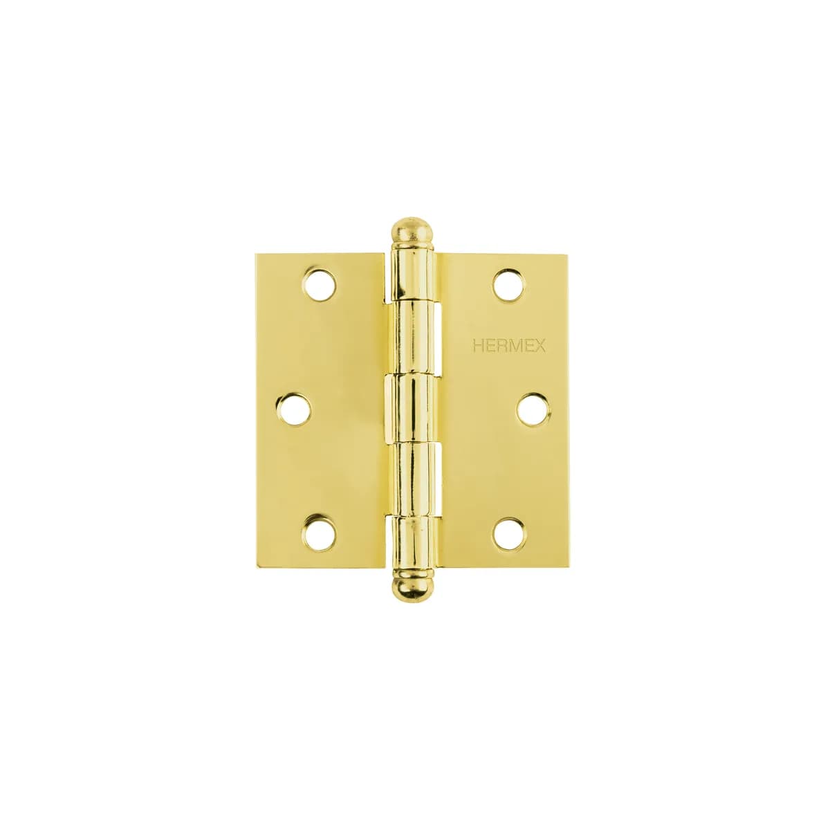 Bisagra de Libro 3" x 3" de Latón Hermex Truper - 43232