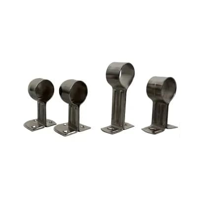 Soporte para Tubo 1/2" Ciego Largo Niquelado Gimbel - 14SOPOR005SM
