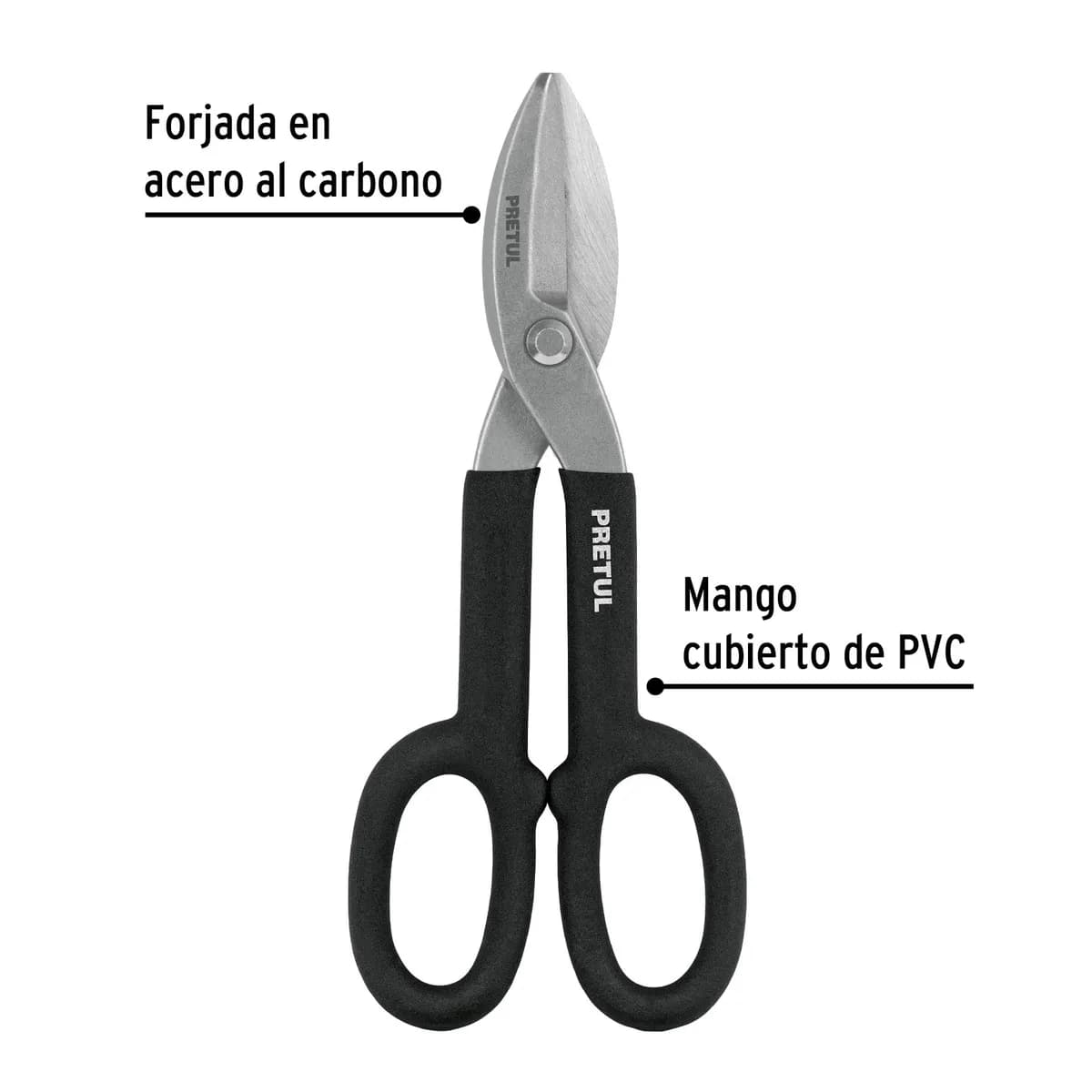 Tijeras para Hojalatero 10" Pretul - 26050