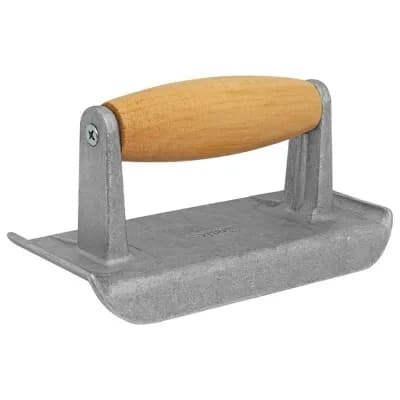 Volteador de Aluminio 75 x 150 mm con Mango de Madera Gimbel - 14LLANA007SM