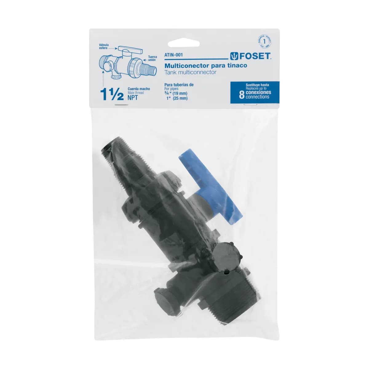 Multiconector para Tinaco Foset - 48081