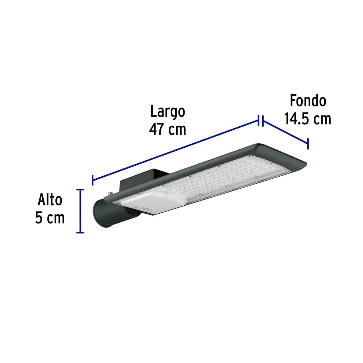 Luminario Suburbano LED 100 W 6500 K Plano Volteck - 46259